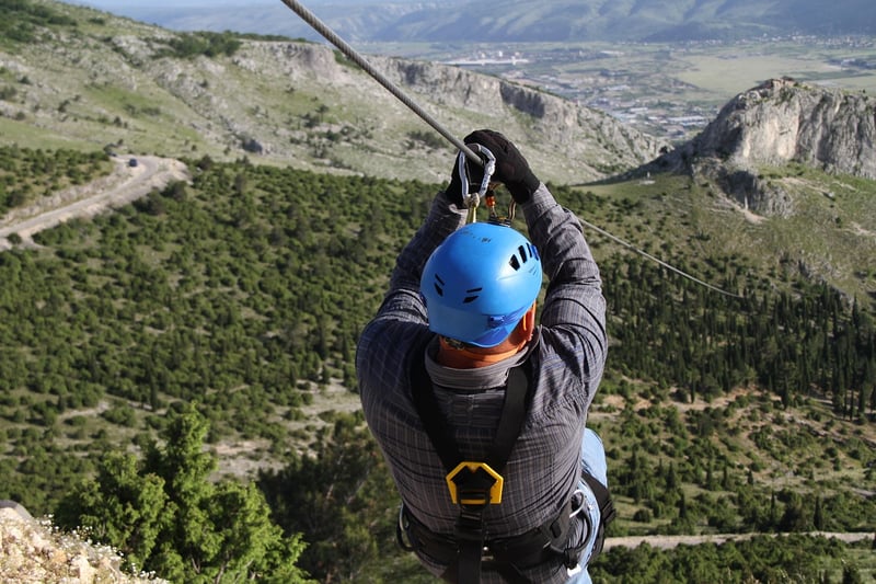 Ziplining